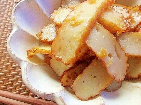 簡単 さつま揚げの生姜焼き レシピ 作り方 By はぁぽじ 楽天レシピ